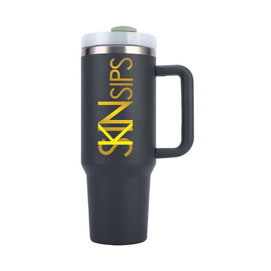 40 OZ Stainless Steel Tumbler - Black