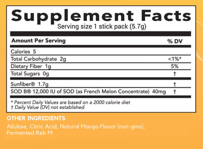 SkinSips® Mango Flavored 10 Pack